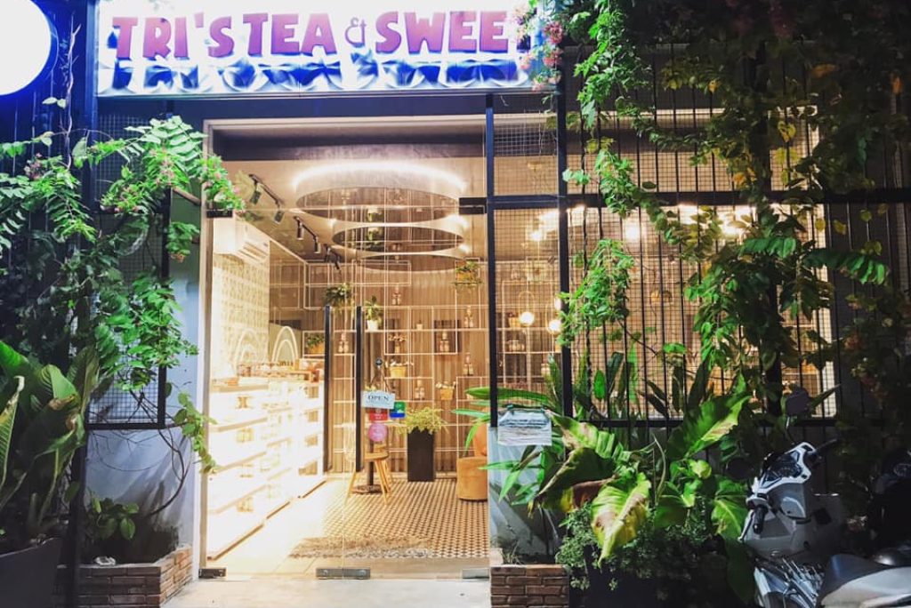 Tri’s tea & sweet quán trà đẹp tại 135 Hai Bà Trưng ,P. Bến Nghé , Q1