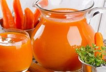 Công thức nước ép cam cà rốt