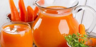 Công thức nước ép cam cà rốt